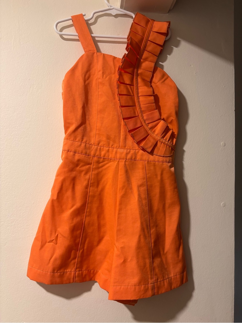 Habitual pleated shorts one piece romper
